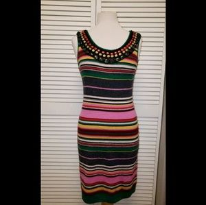 Cashmere CATHERINE MALANDRINO Jewel Bodycon Dress